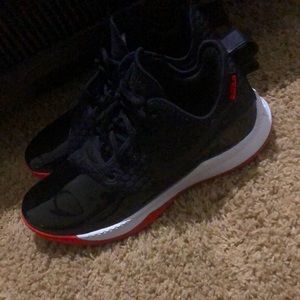 Nike Lebron Witness 3s Red, Black and White